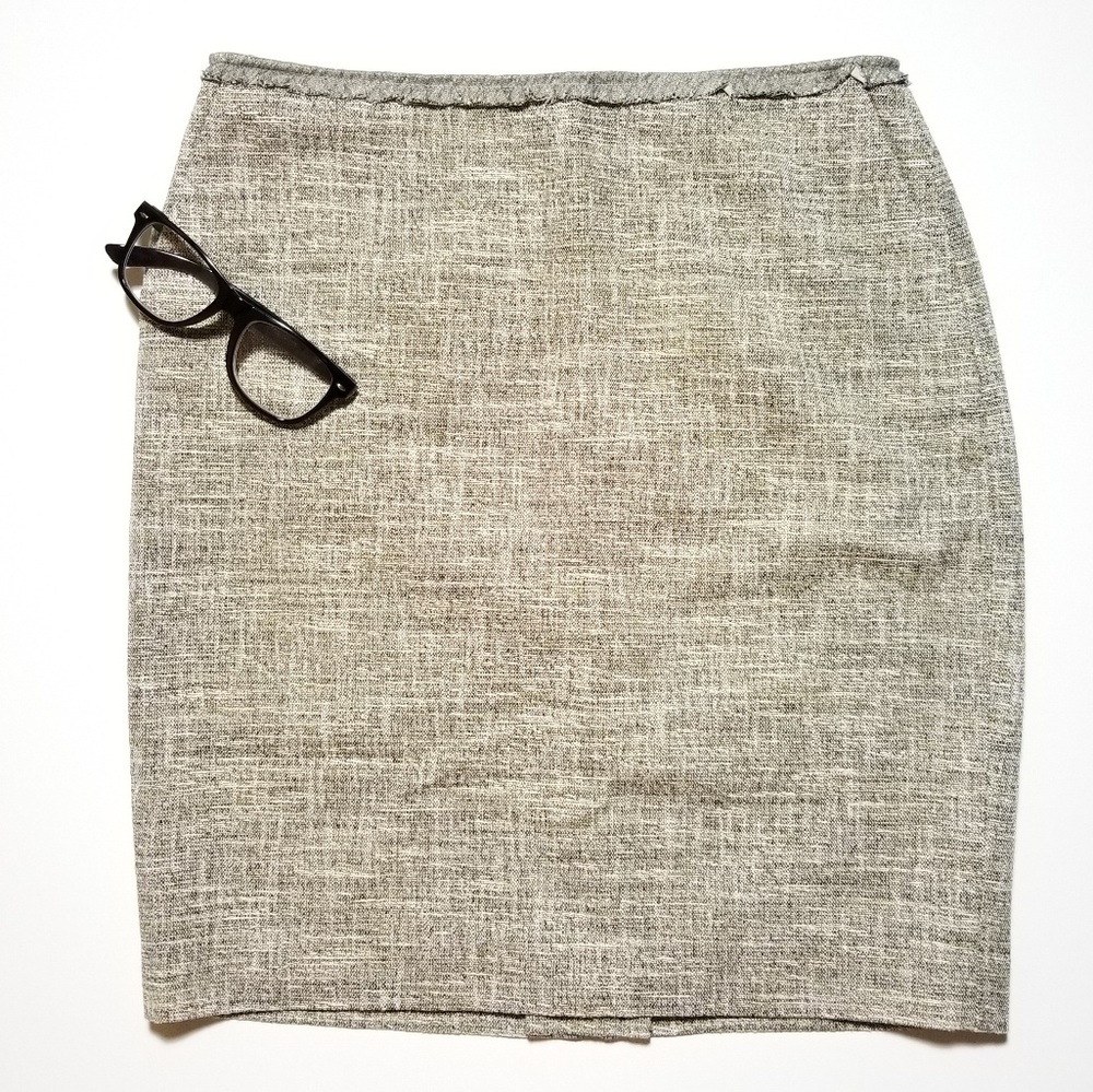 NWT Ann Taylor Fine Italian Tweed Career Skirt